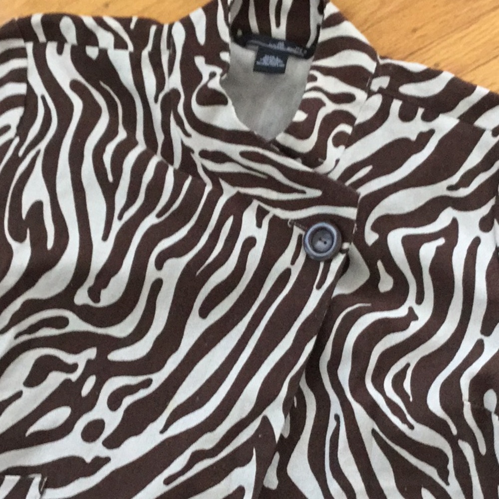 Willi Smith Large One Button Blazer - image 2